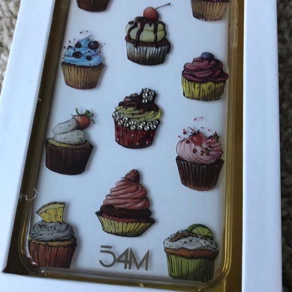 I Phone 8 Plus phone cover - Cupcakes - Picture 3 of 6